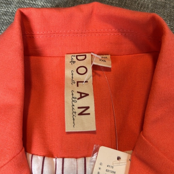 Anthropologie Orange Blazer - Picture 7 of 16